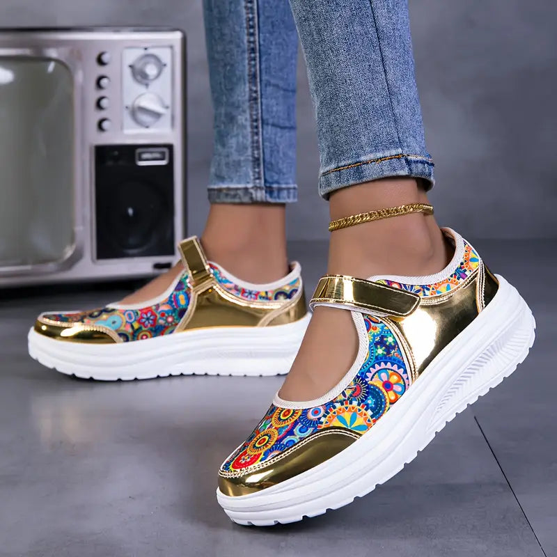 Solana® - Zapatillas Ortopédicas de Plataforma Bohemias⏐Edición Premium